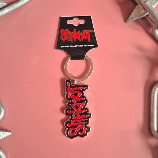 Slipknot Logo Metal Keyring