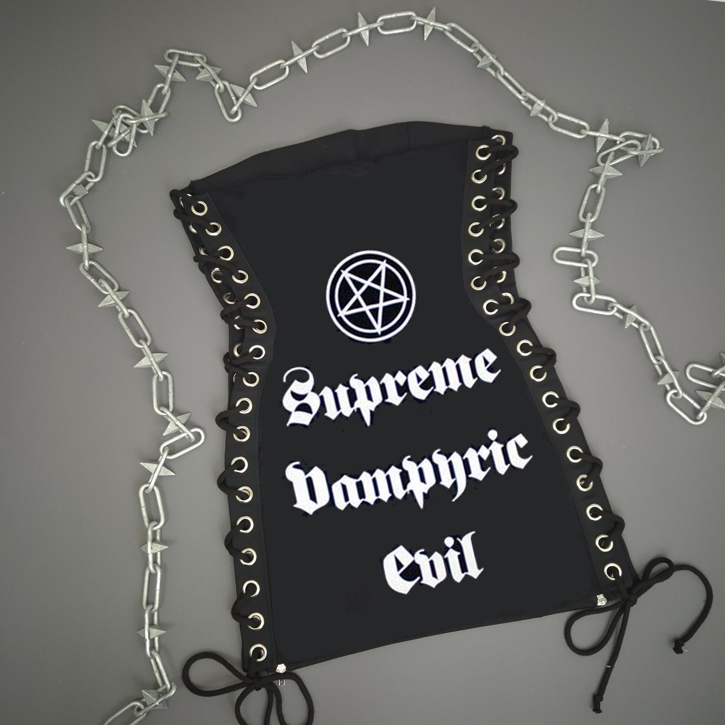 Cradle Of Filth Supreme Vampiric Evil Lace Up Dress