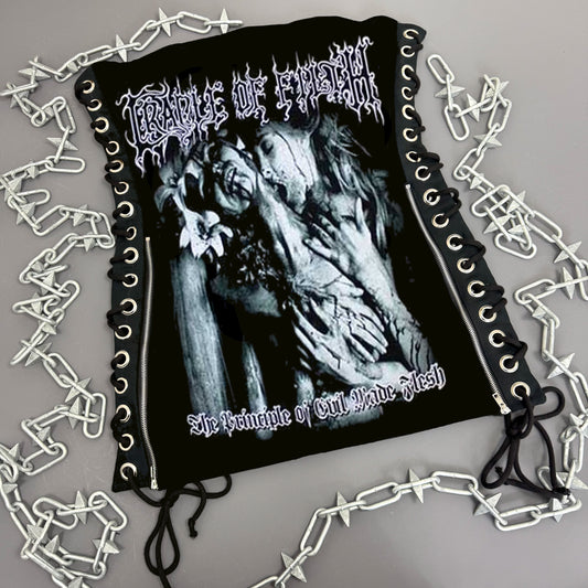 Cradle Of Filth Supreme Vampiric Evil Lace Up Dress