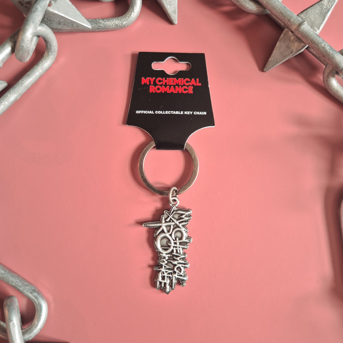 My Chemical Romance Metal Keyring
