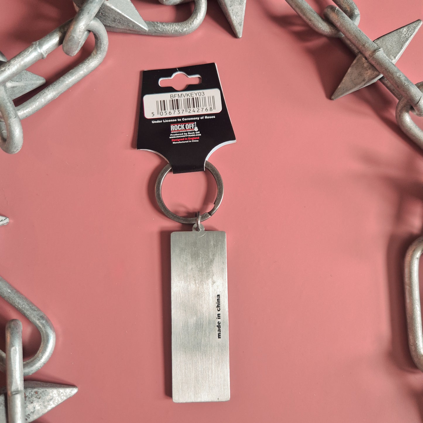 Bullet For My Valentine Metal Keyring