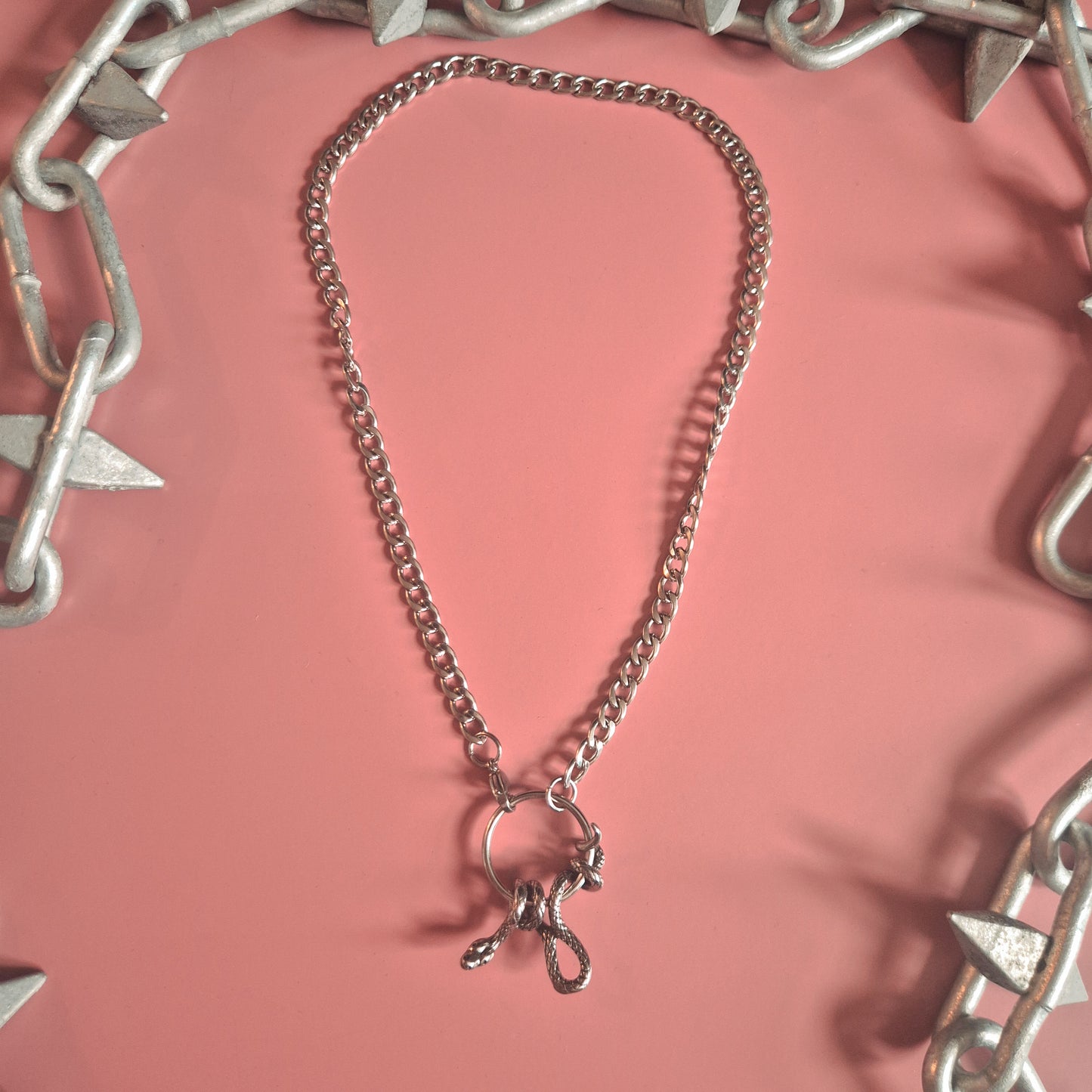 Serpent’s Lair Snake Necklace