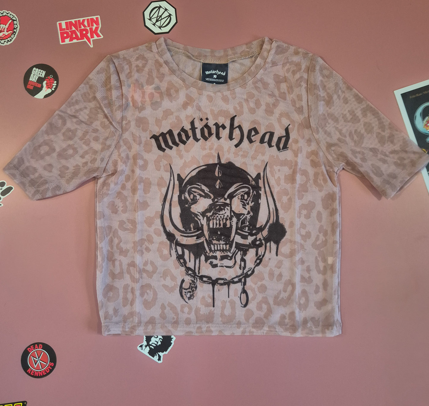 Motörhead Warpig Mesh Crop Top