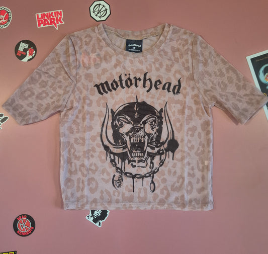 Motörhead Warpig Mesh Crop Top