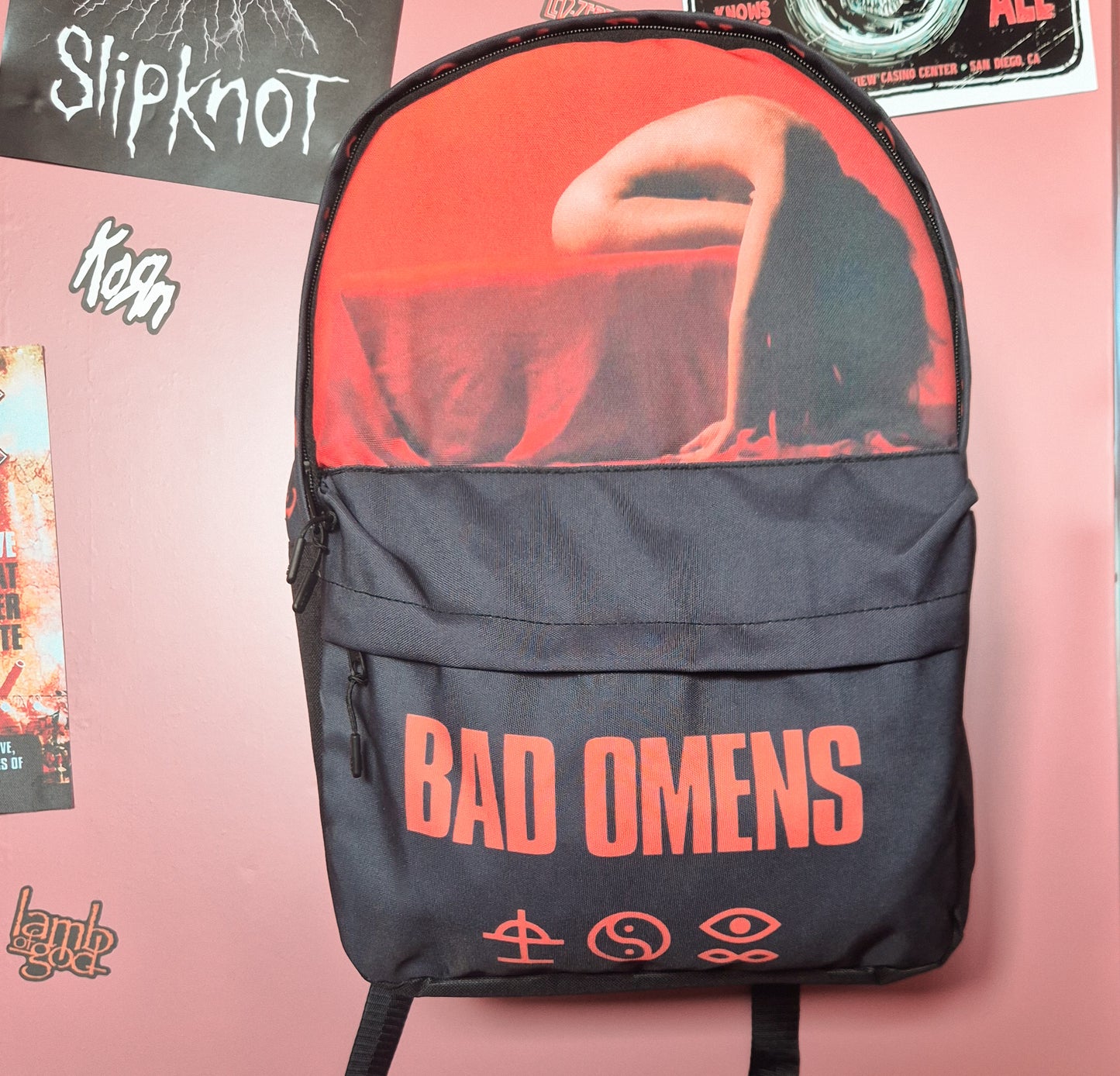 Bad Omens Large Backpack