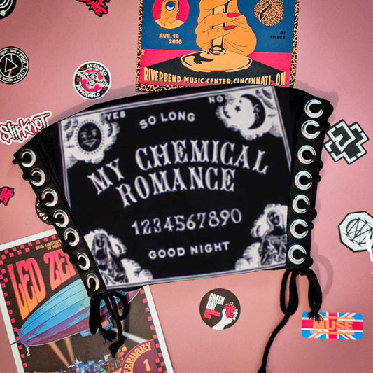 My Chemical Romance Goodnight Lace Up Top