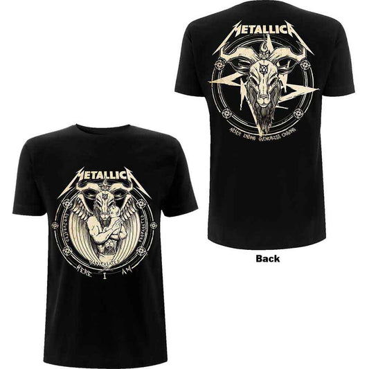 Metallica Baphomet Lace Up Skirt