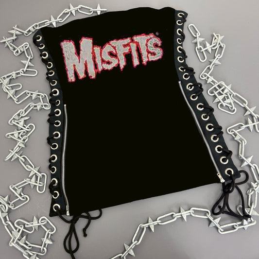Misfits Lace Up Dress