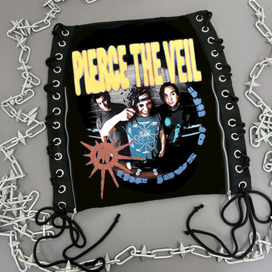 Pierce The Veil Lace Up Skirt
