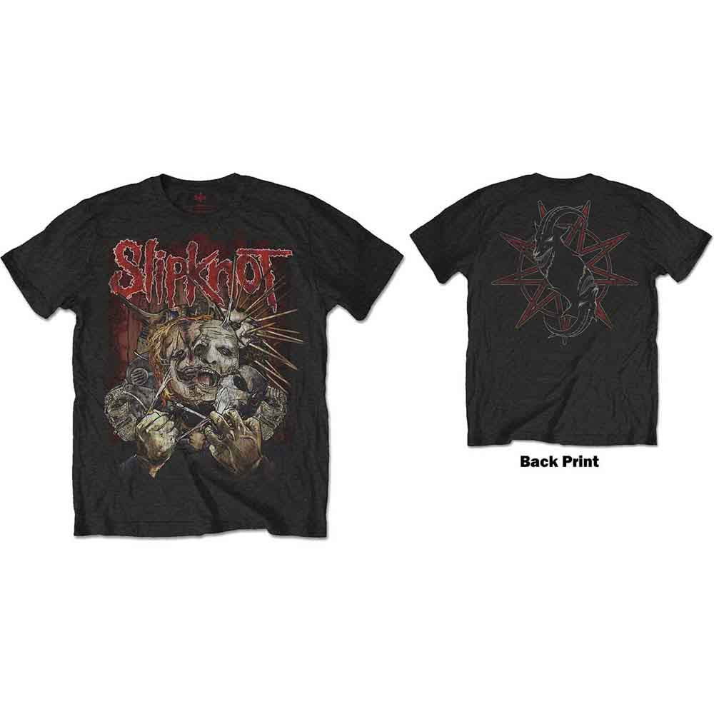 Slipknot Torn Apart Lace Up Top Size 10