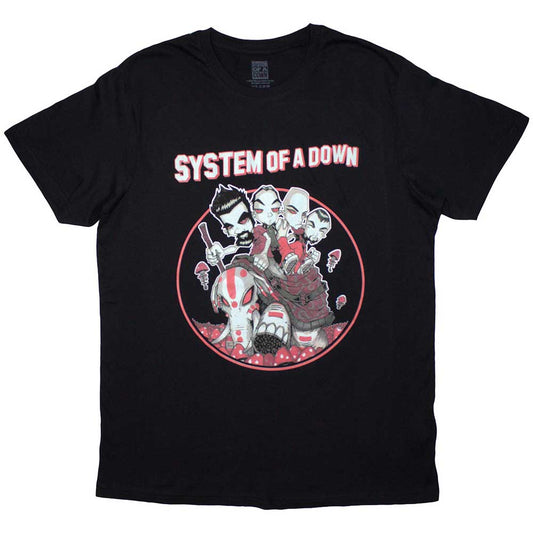System Of A Down Lace Up Skirt