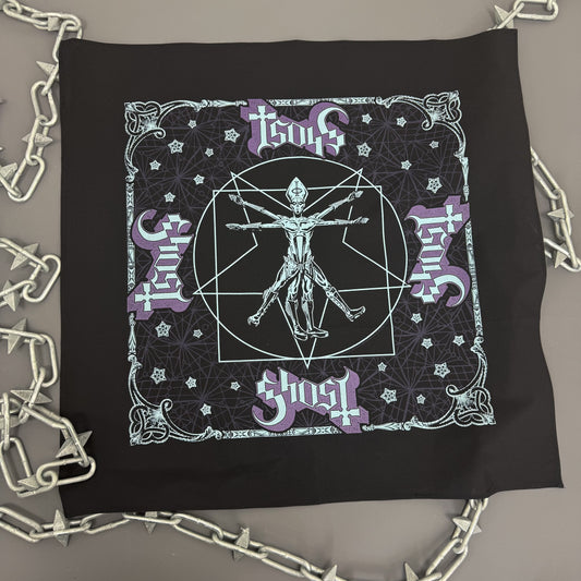 Ghost Vitruvian Ghost Bandana