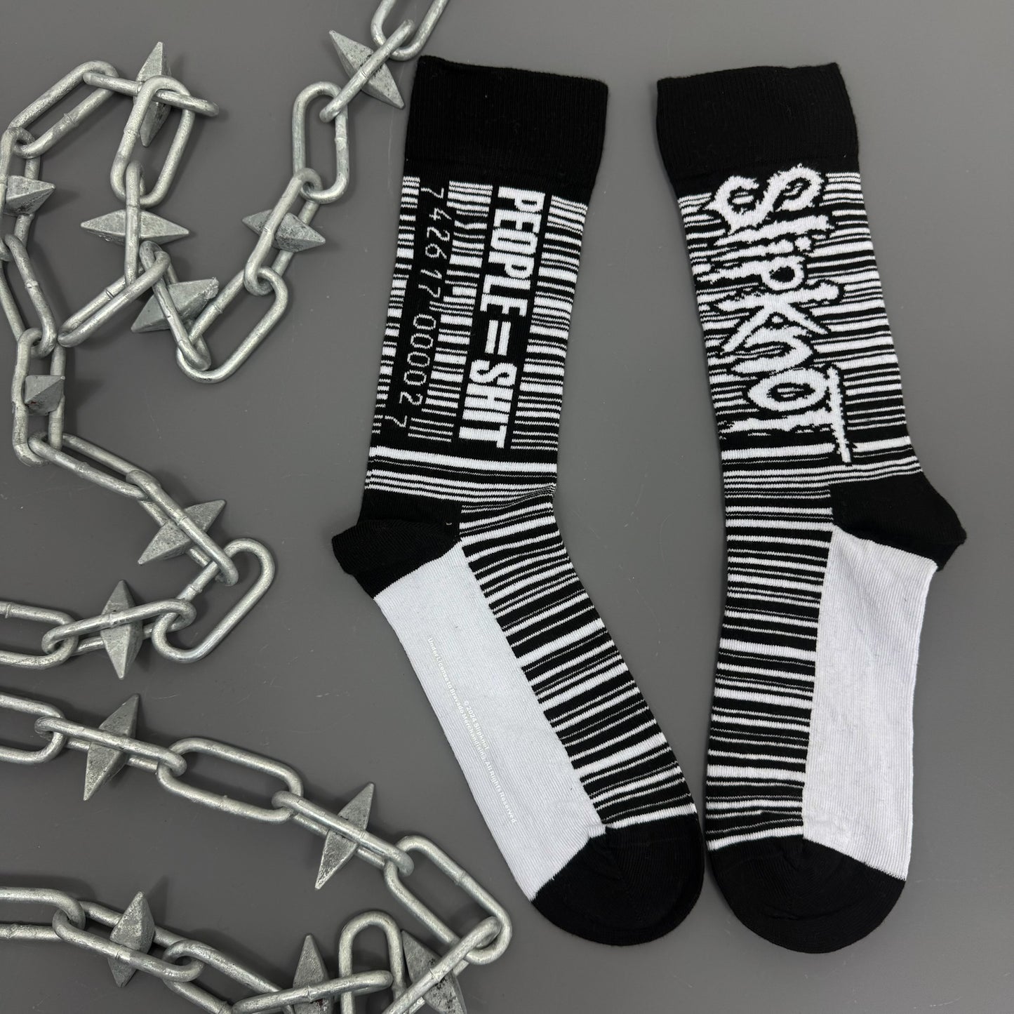 Slipknot Barcode Socks