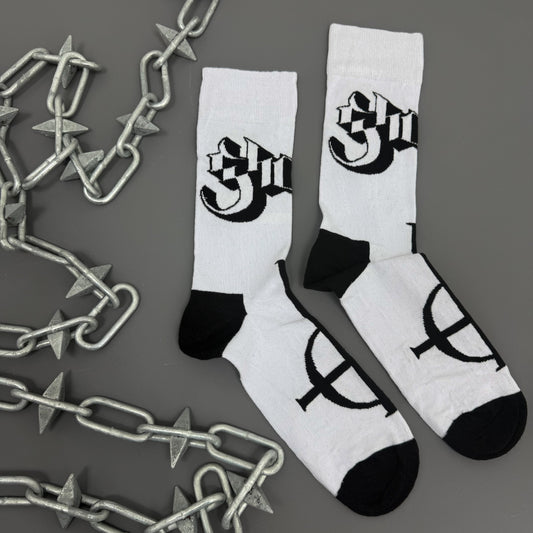 Ghost Symbol Socks