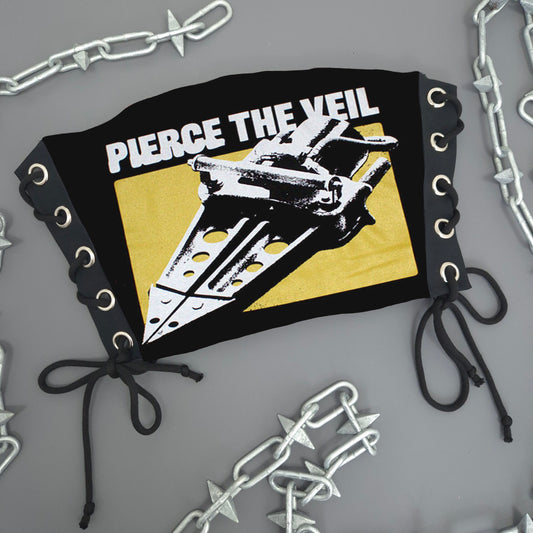 Pierce The Veil Lace Up Top