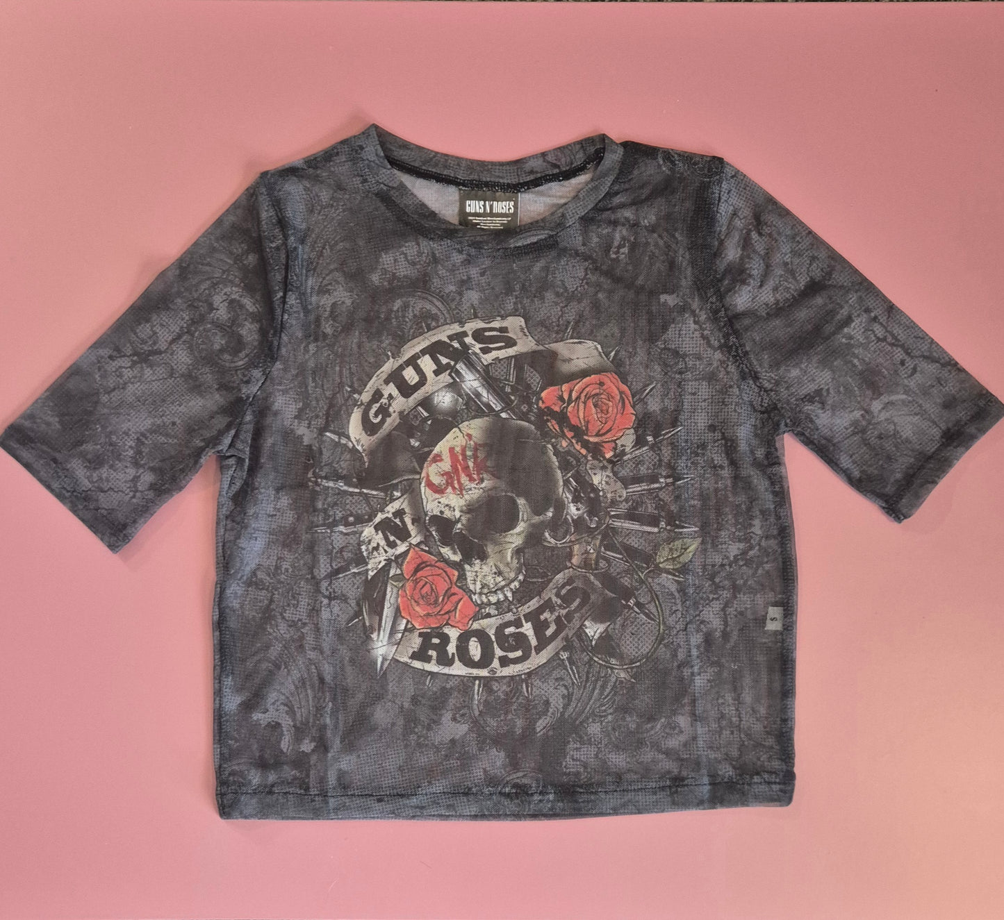 Guns N Roses Mesh Top