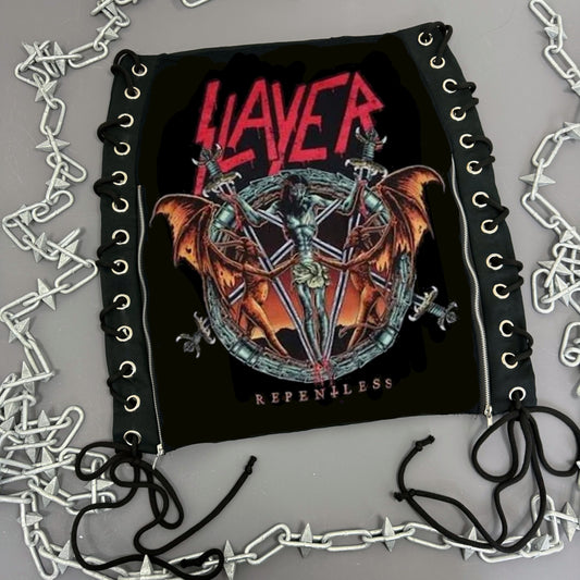 Slayer Repentless Lace Up Skirt